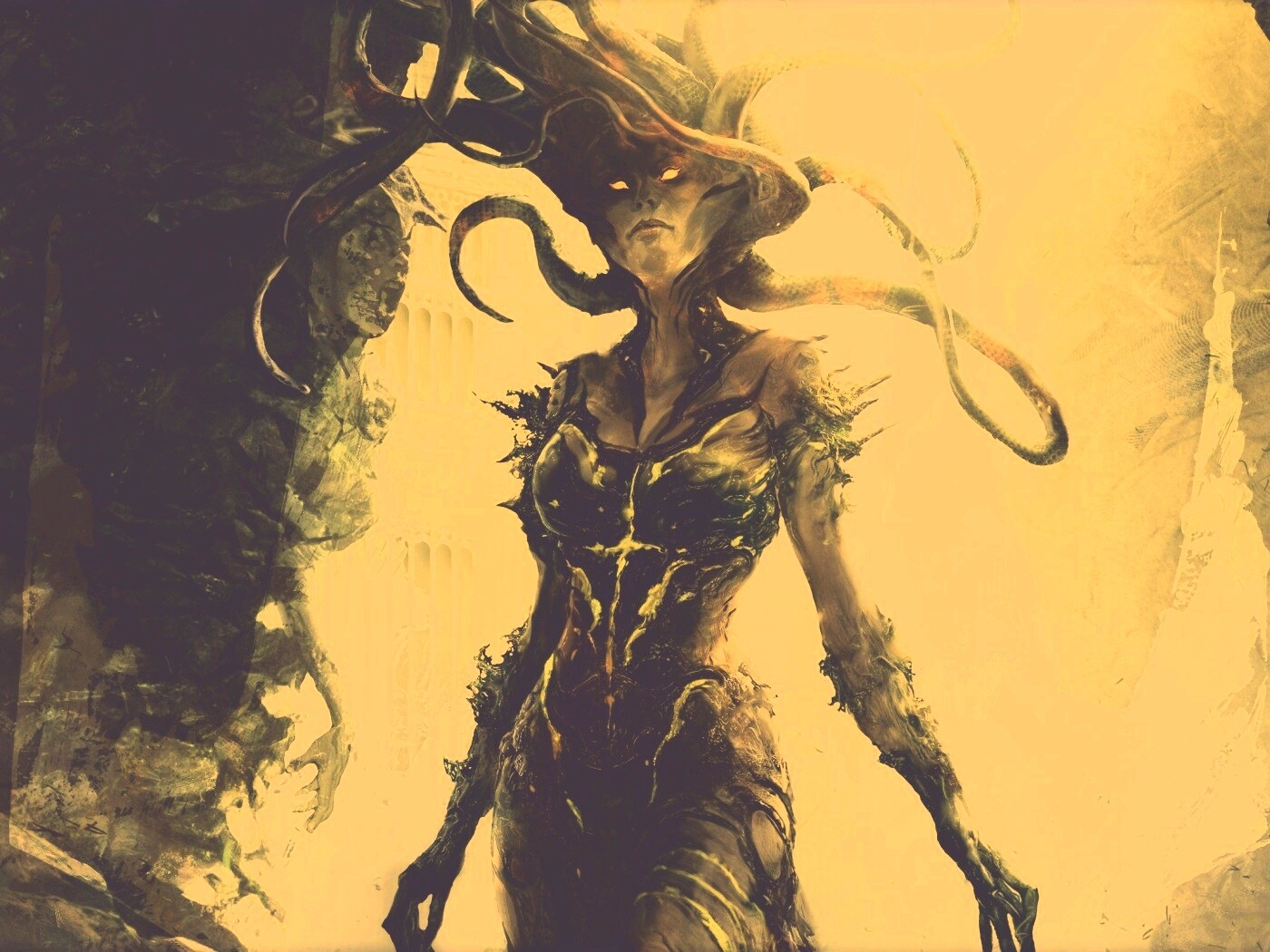 Горгона обои