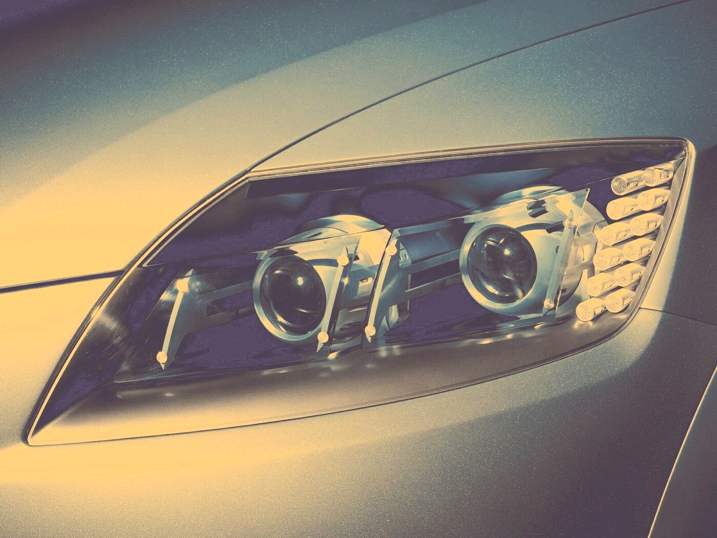 Глазастая фара обои