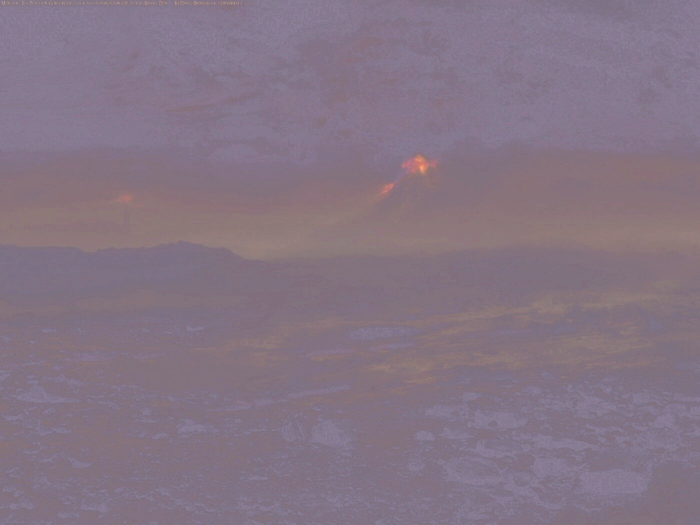 Гора Ородруин обои