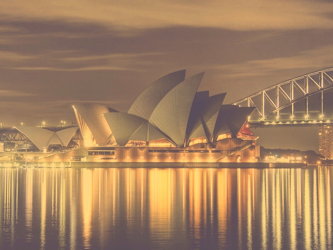 Здание оперы в Сиднее обои