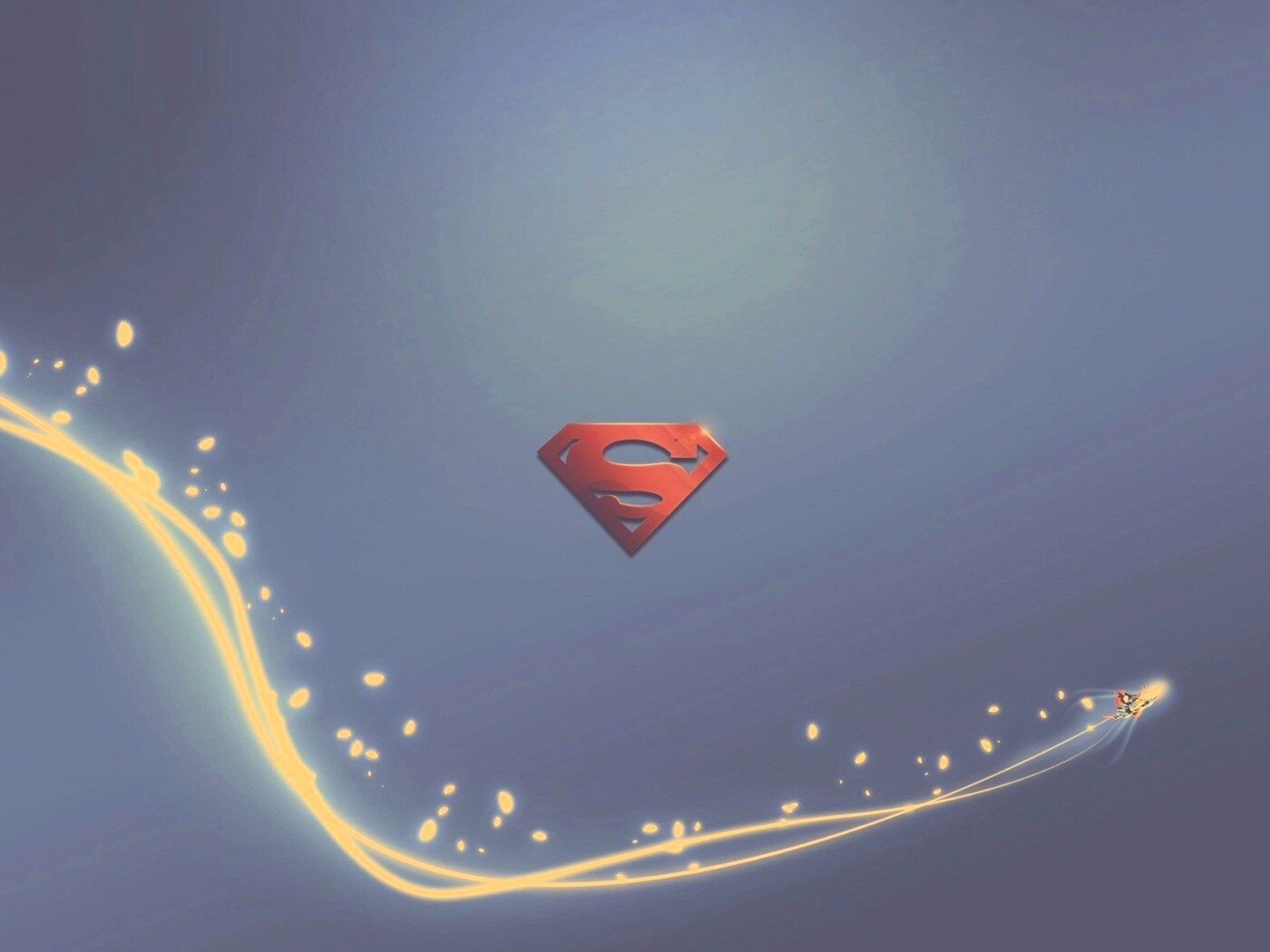 Значек Супермена обои