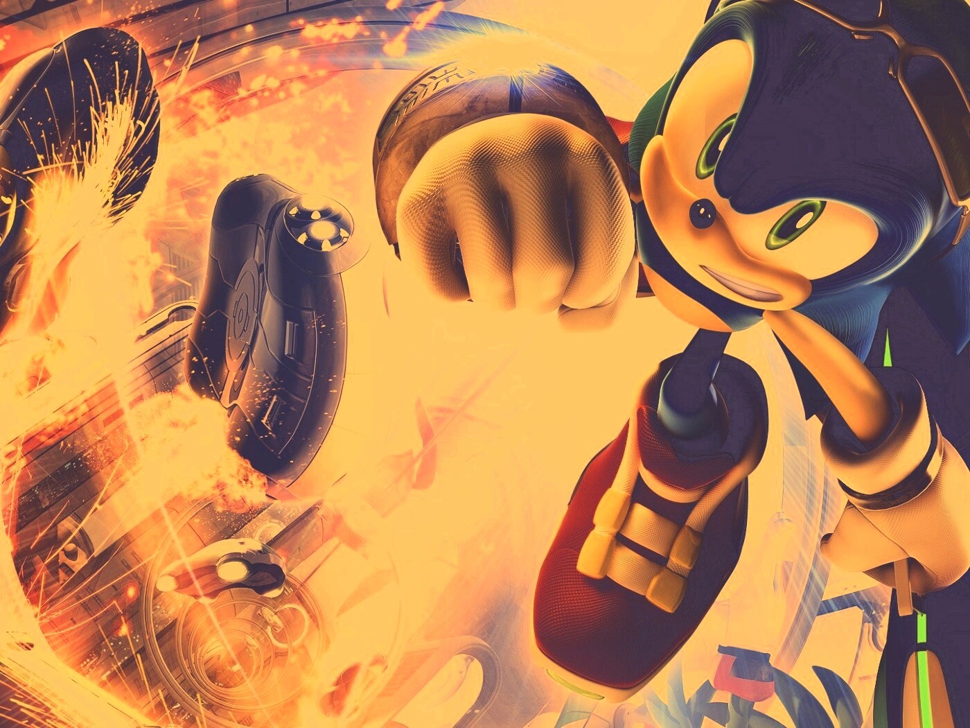 Sonic Riders обои