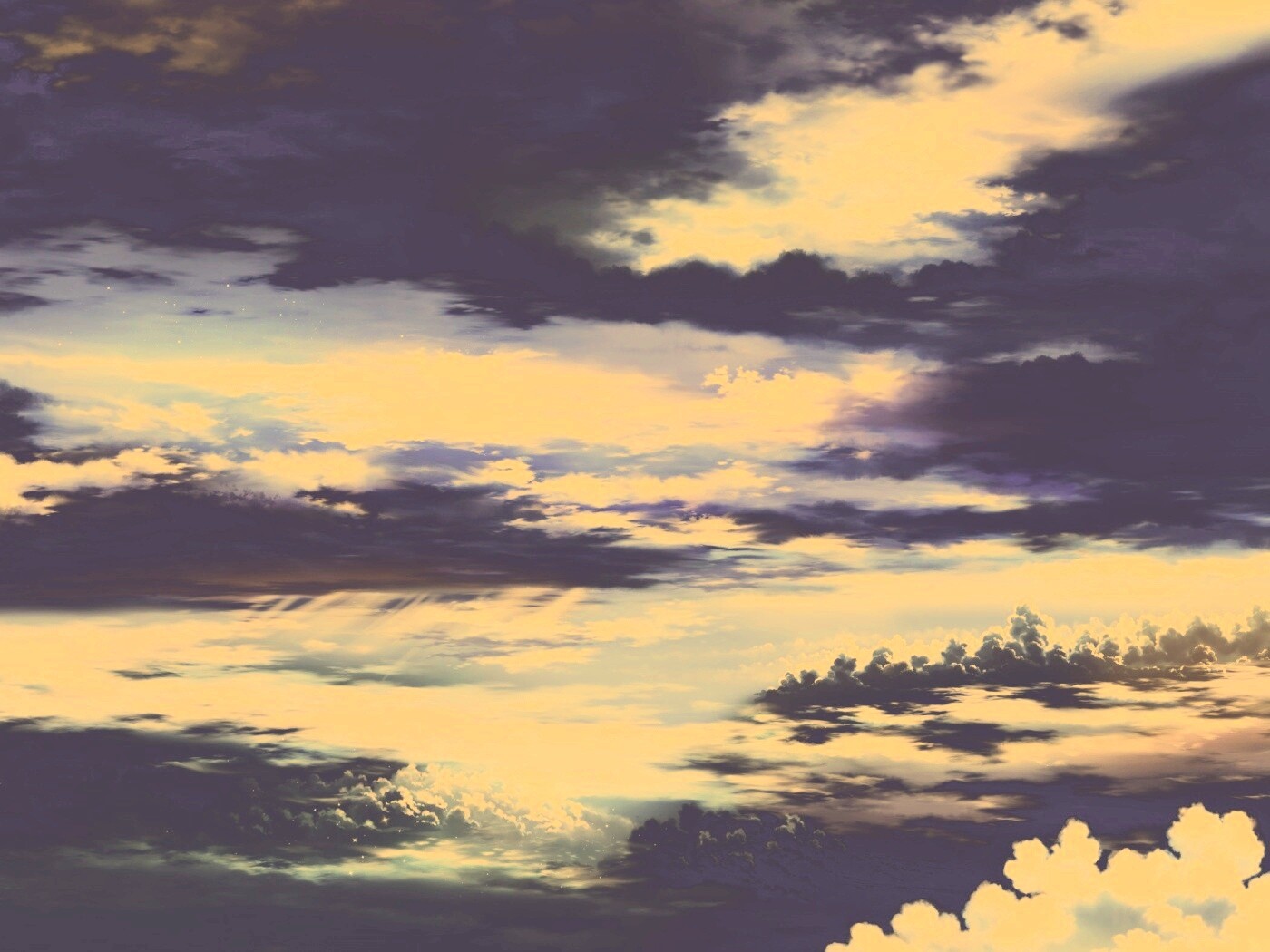 Штормовые тучи обои