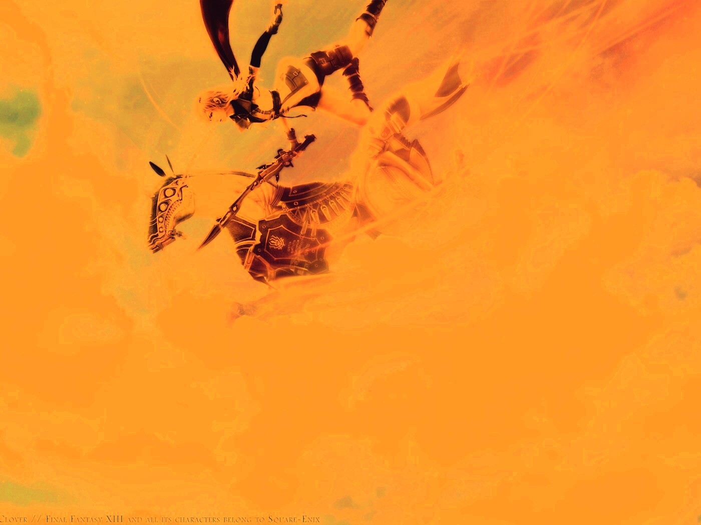 Девушка из Final Fantasy XIII обои