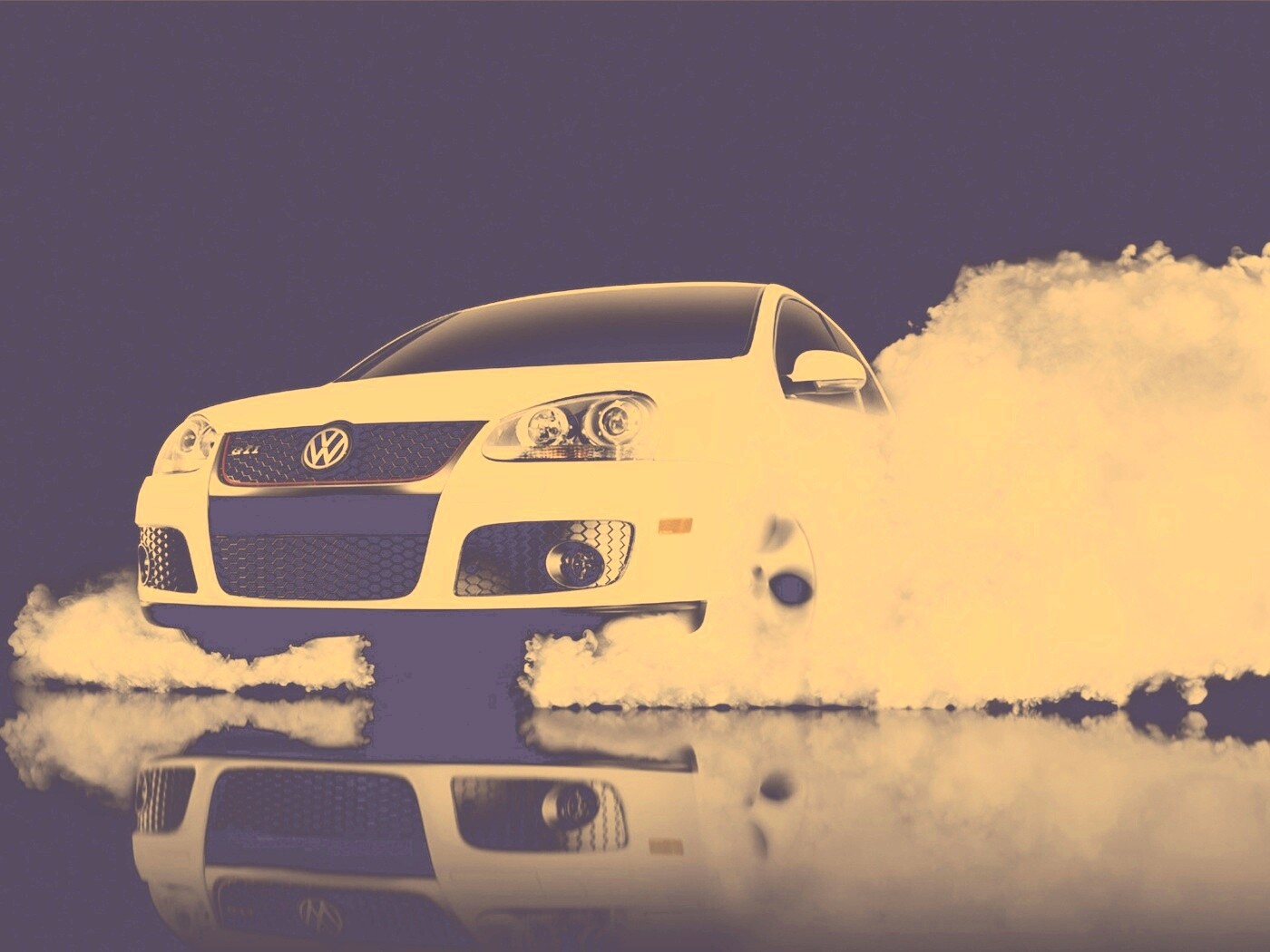 Буксующий белый Фольц обои