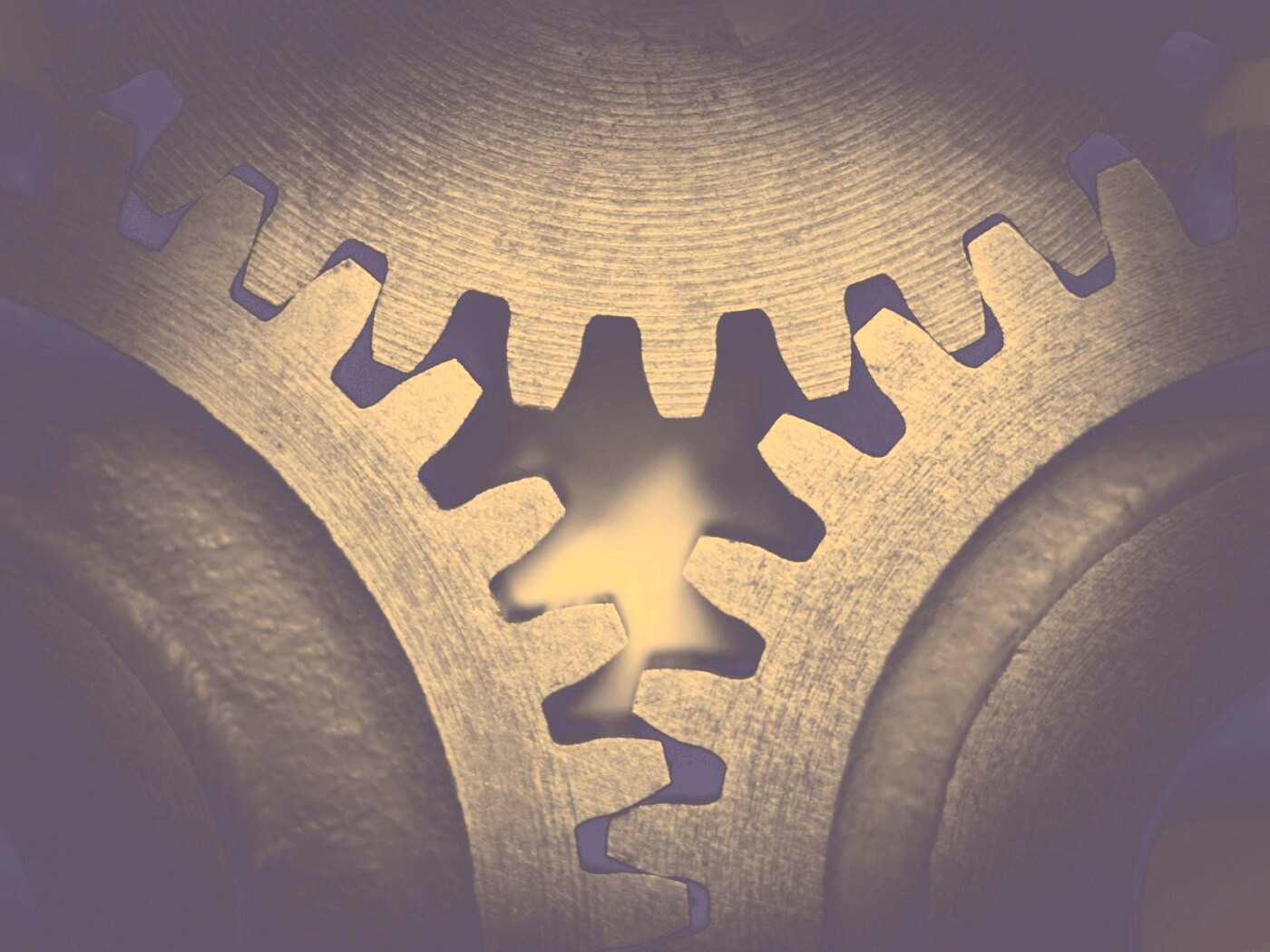 Три сцепленных шестерни обои