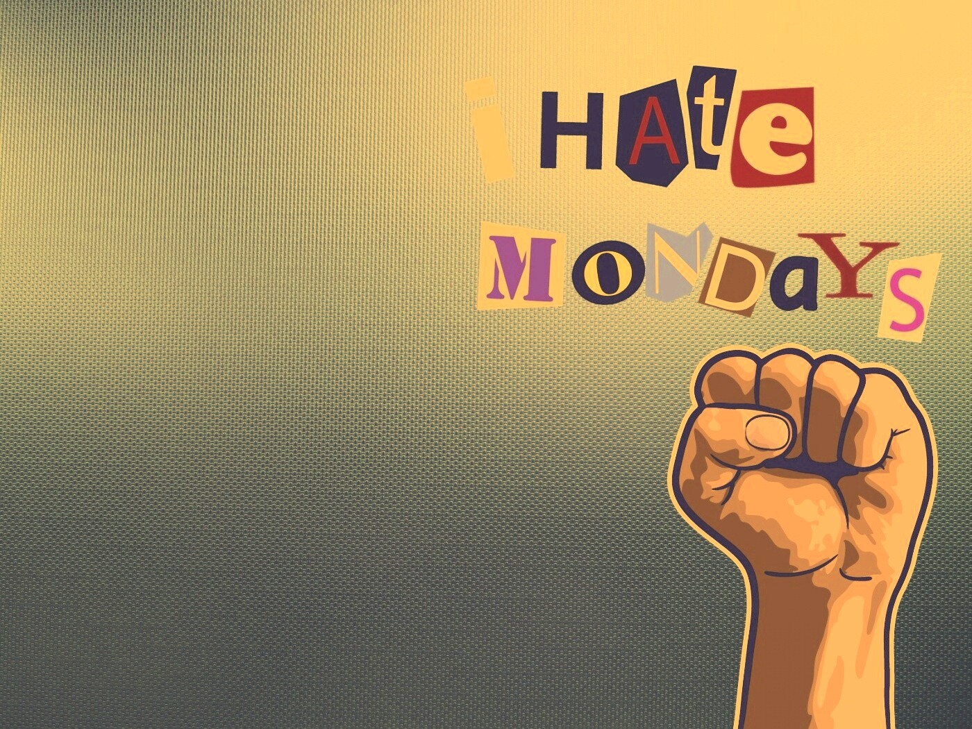 Ненавижу понедельники обои