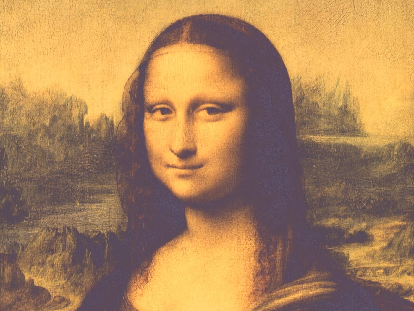 Картина Мона Лиза обои