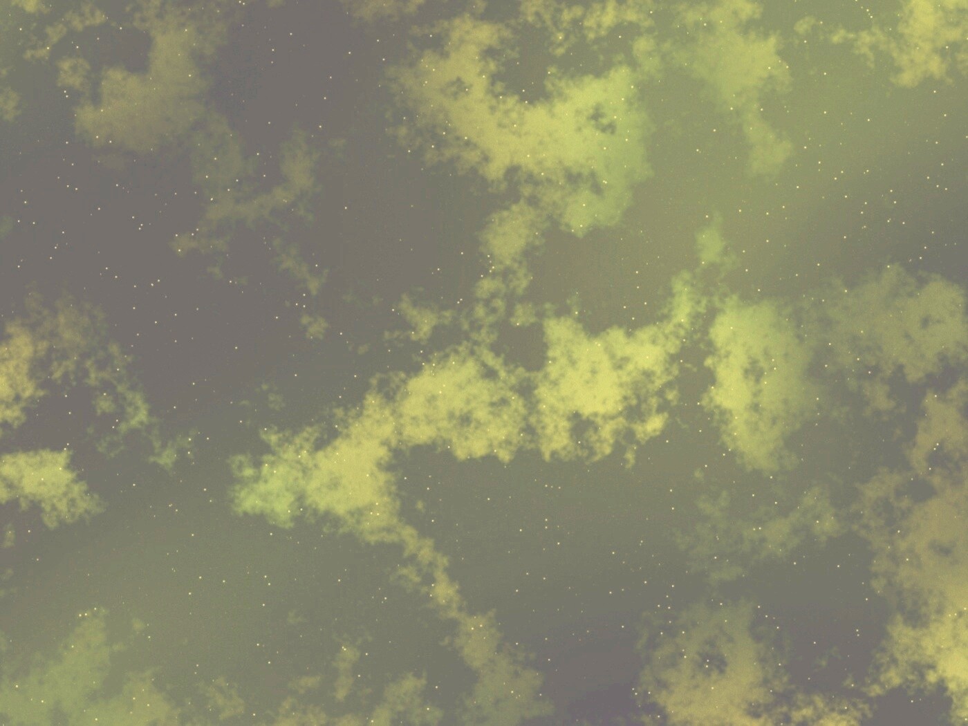 Зелёное небо обои