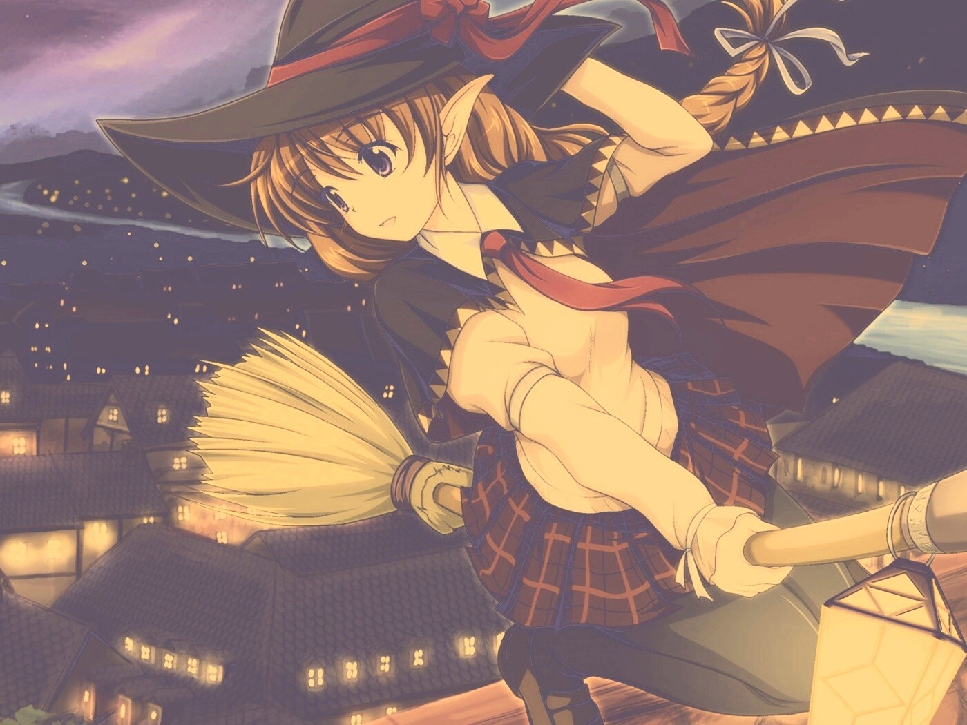 Эльфийская ведьмочка обои