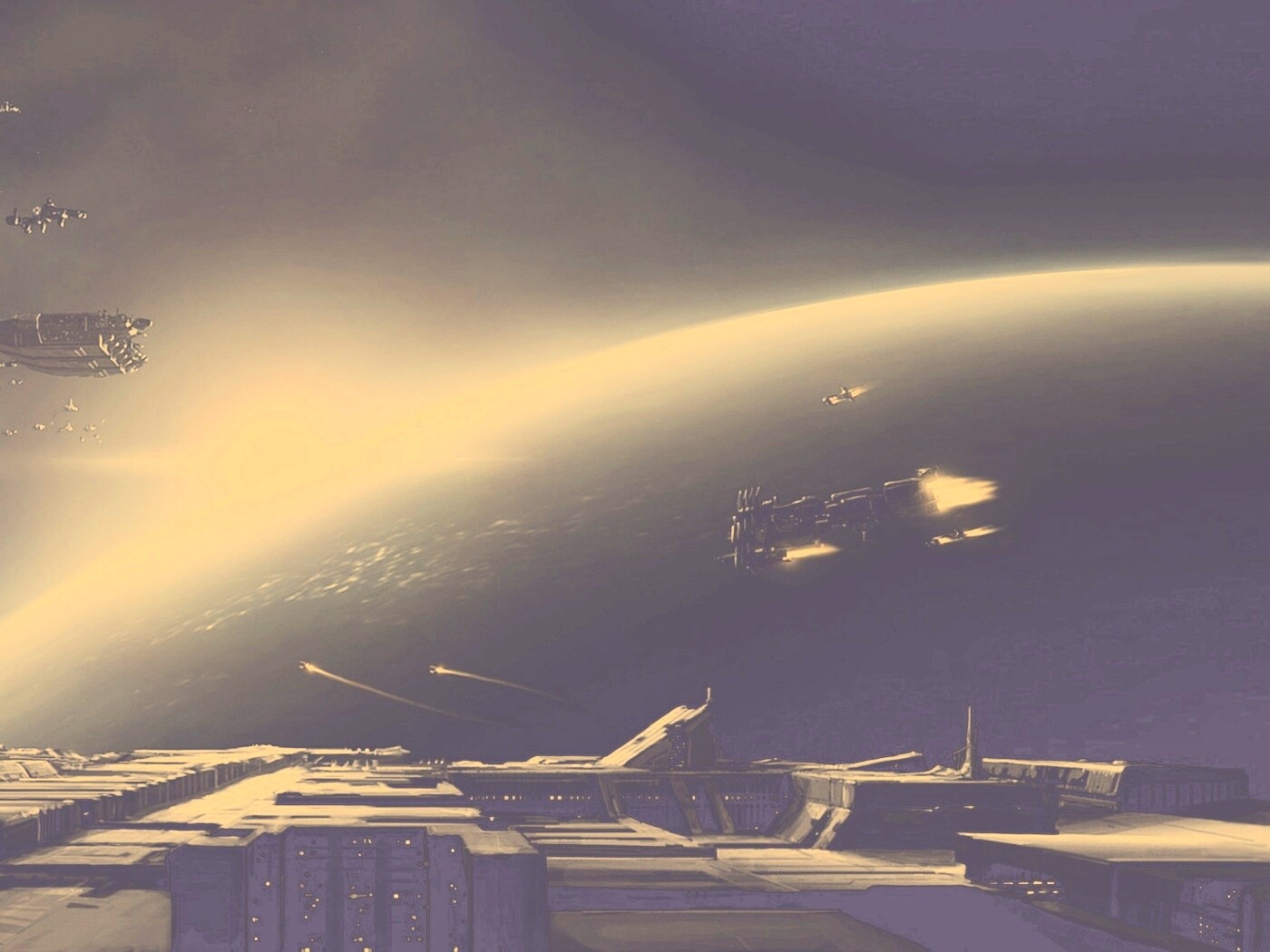 Космическая баталия обои