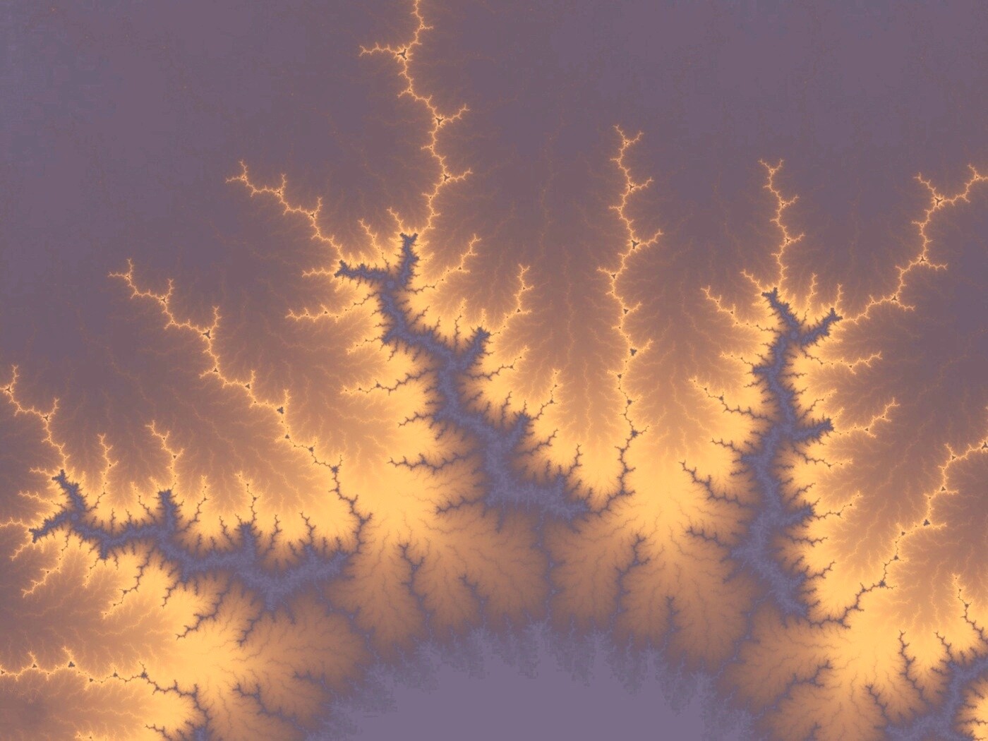 Огненные молнии обои