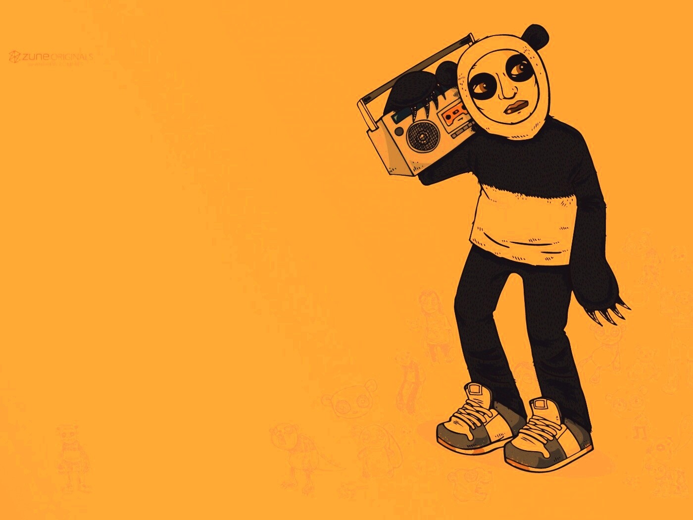 Панда - ньюэйдж обои