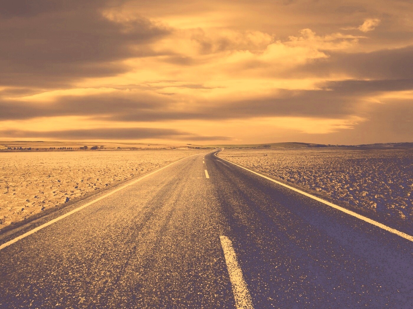 Дорого к горизонту обои