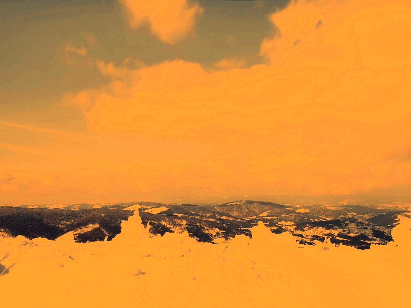 Горная вершина обои