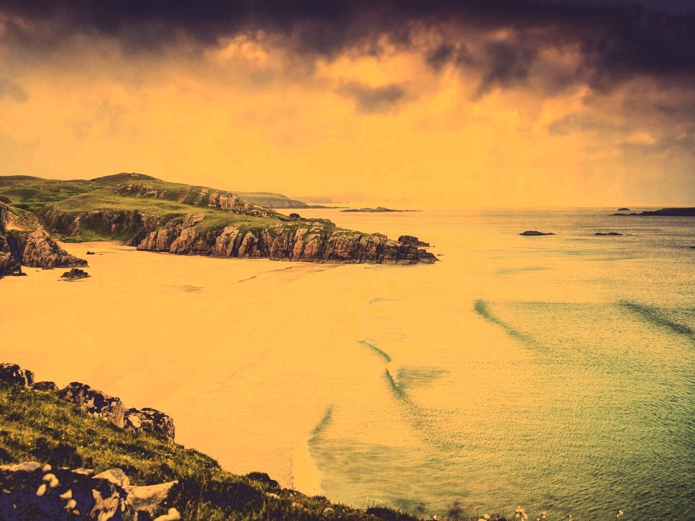 Побережье Шотландии обои