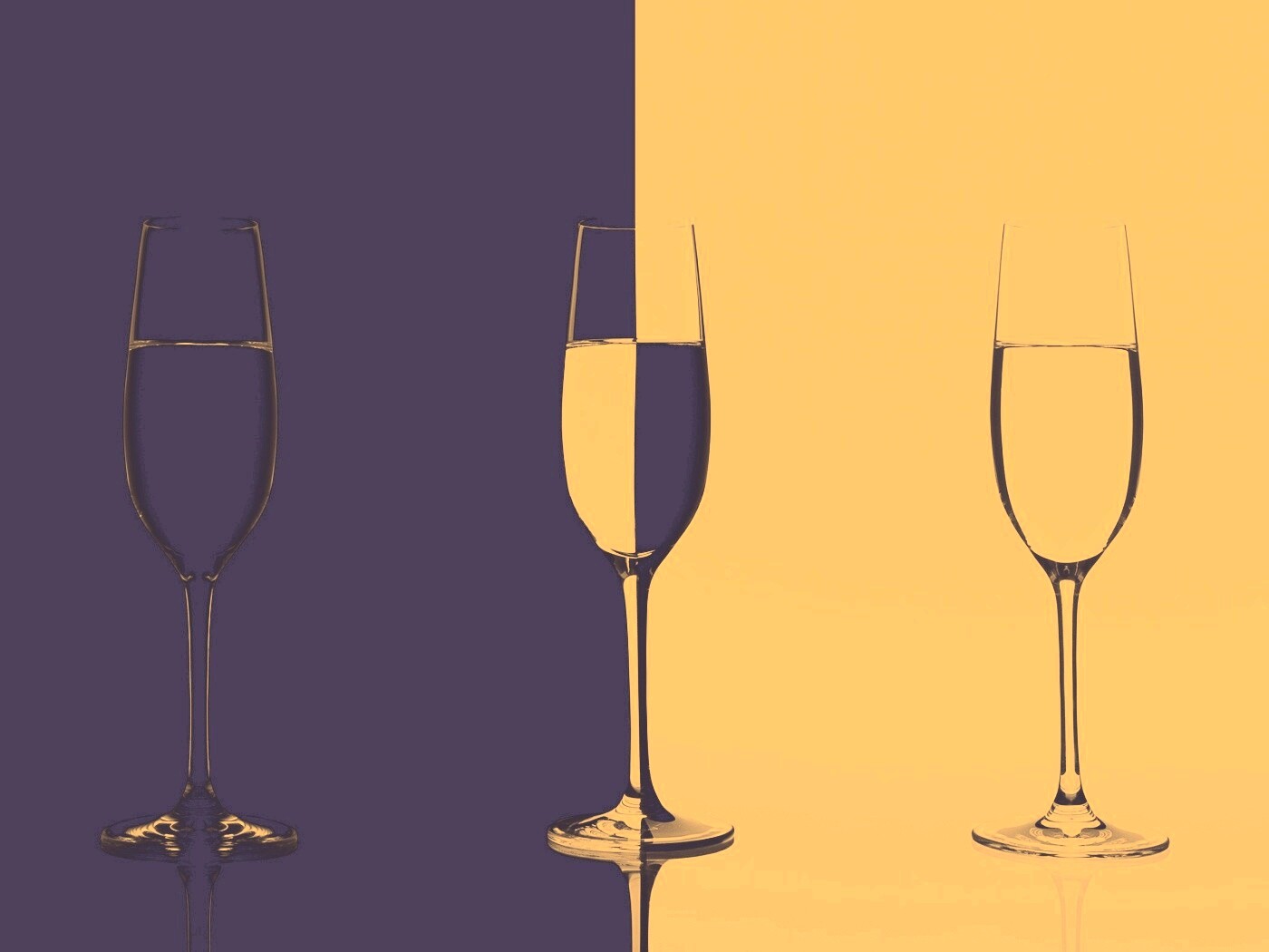 Бокалы обои