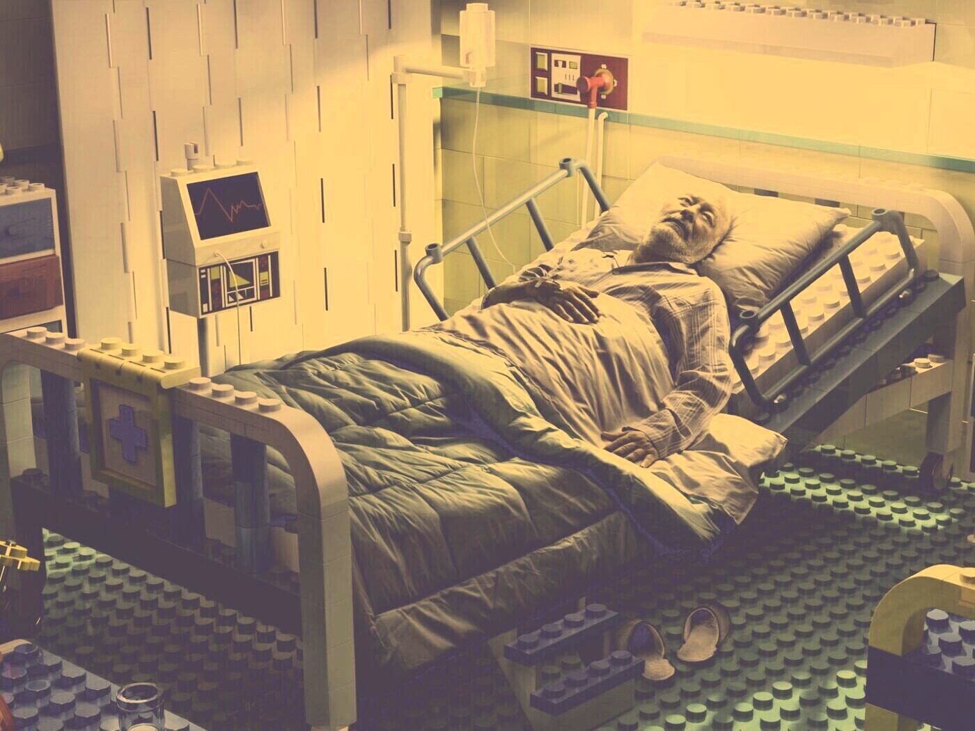 Лего больница обои