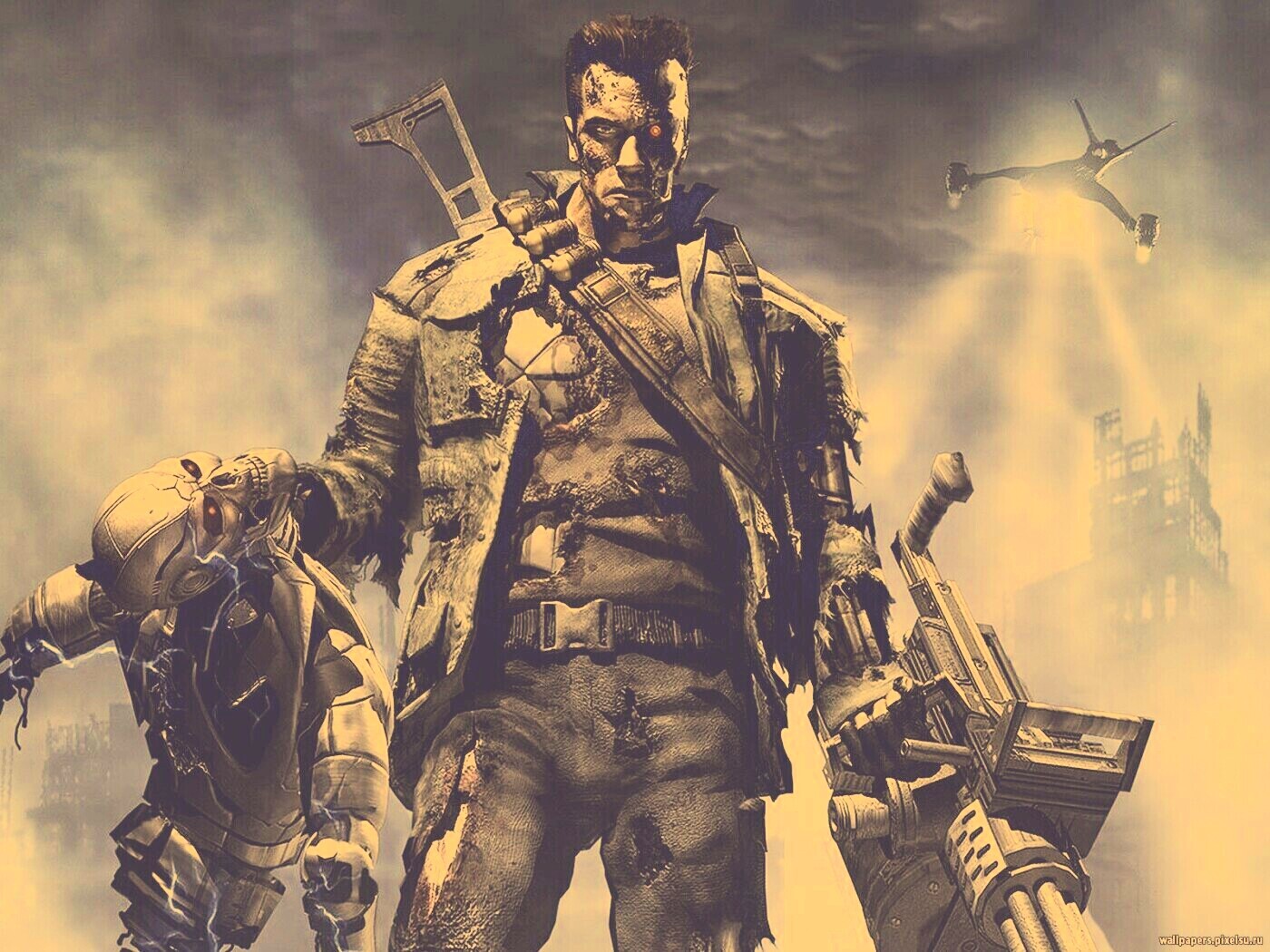 Терминатор обои