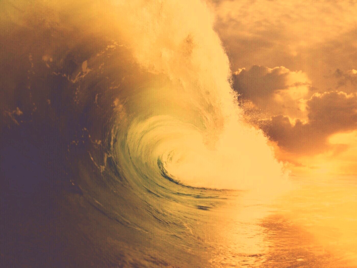 Цунами обои