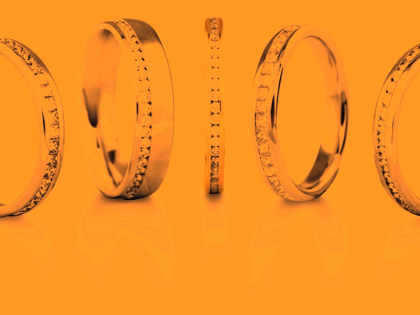 Кольца обои