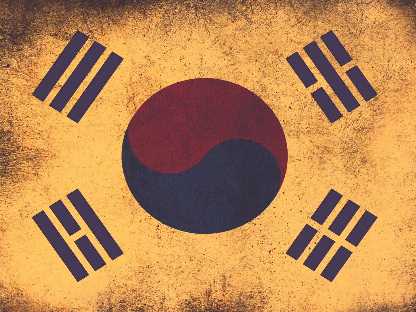 Флаг Кореи обои