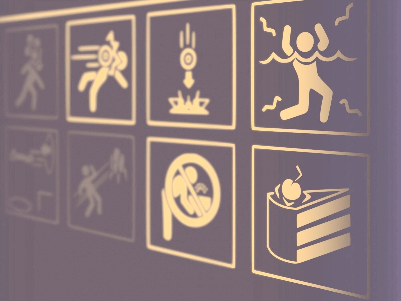 предупреждения Portal обои