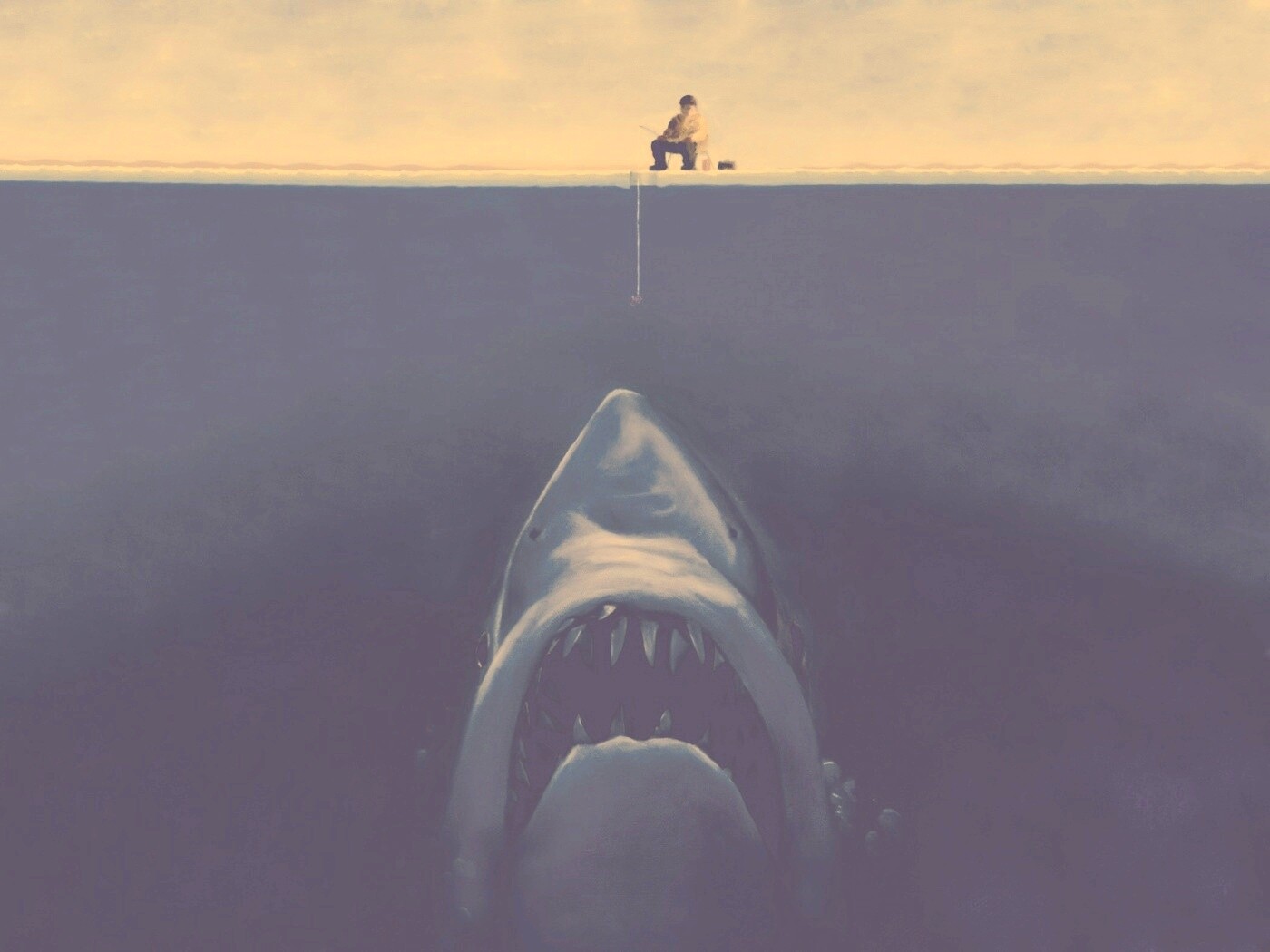 Челюсти по русски обои