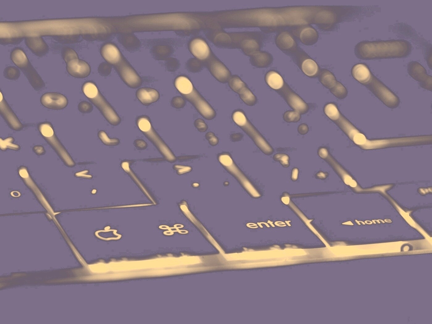 Клавиатура макбука обои