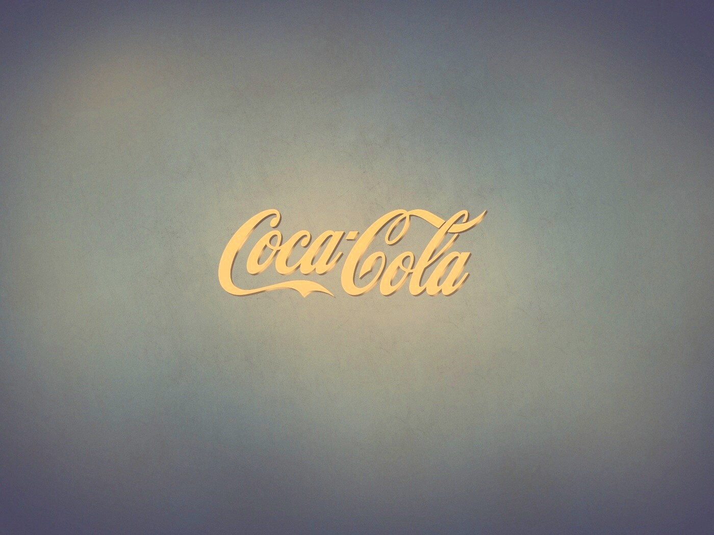 Синий логотип Coca-Cola обои