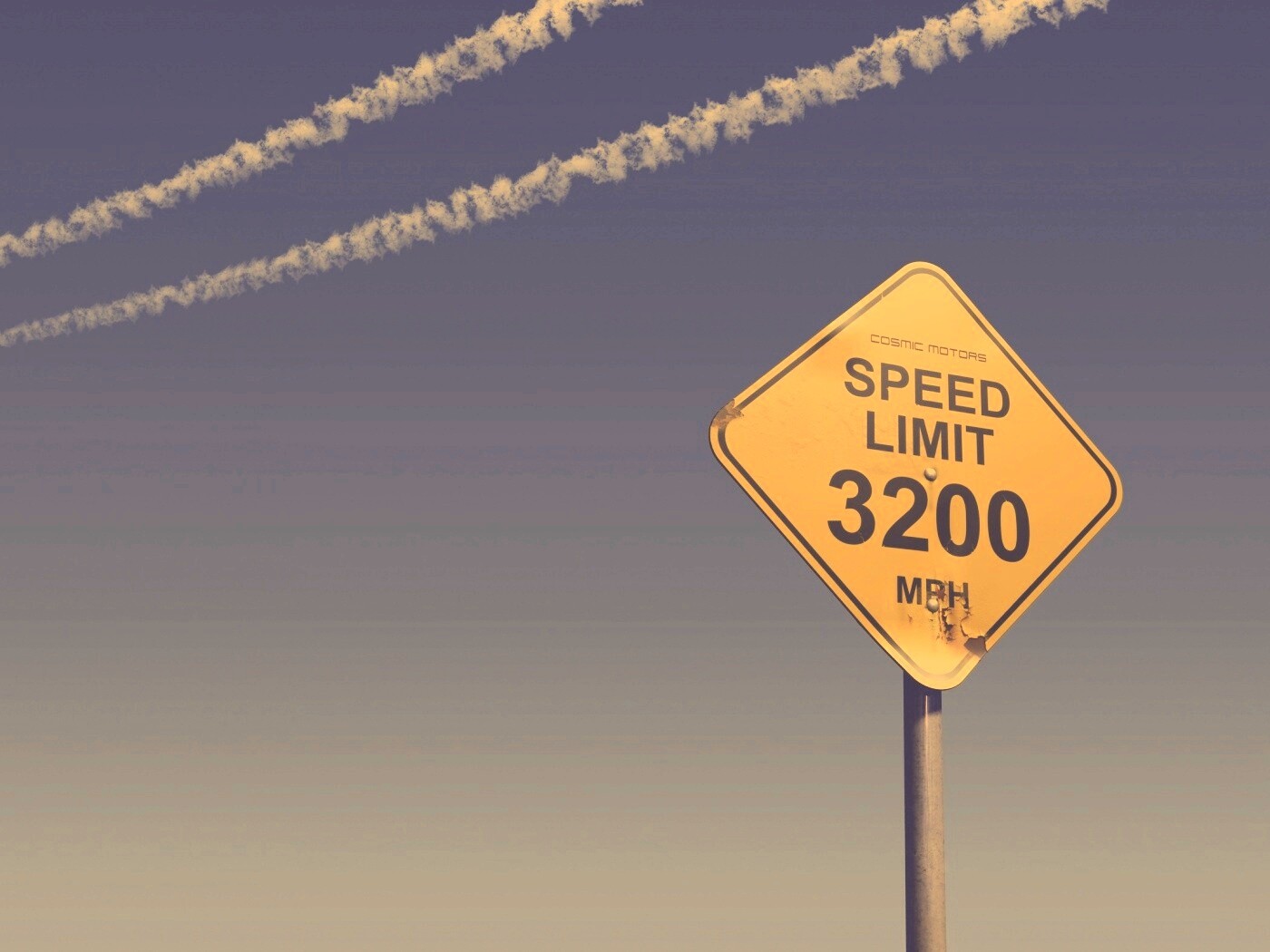 Знак ограничения скорости обои