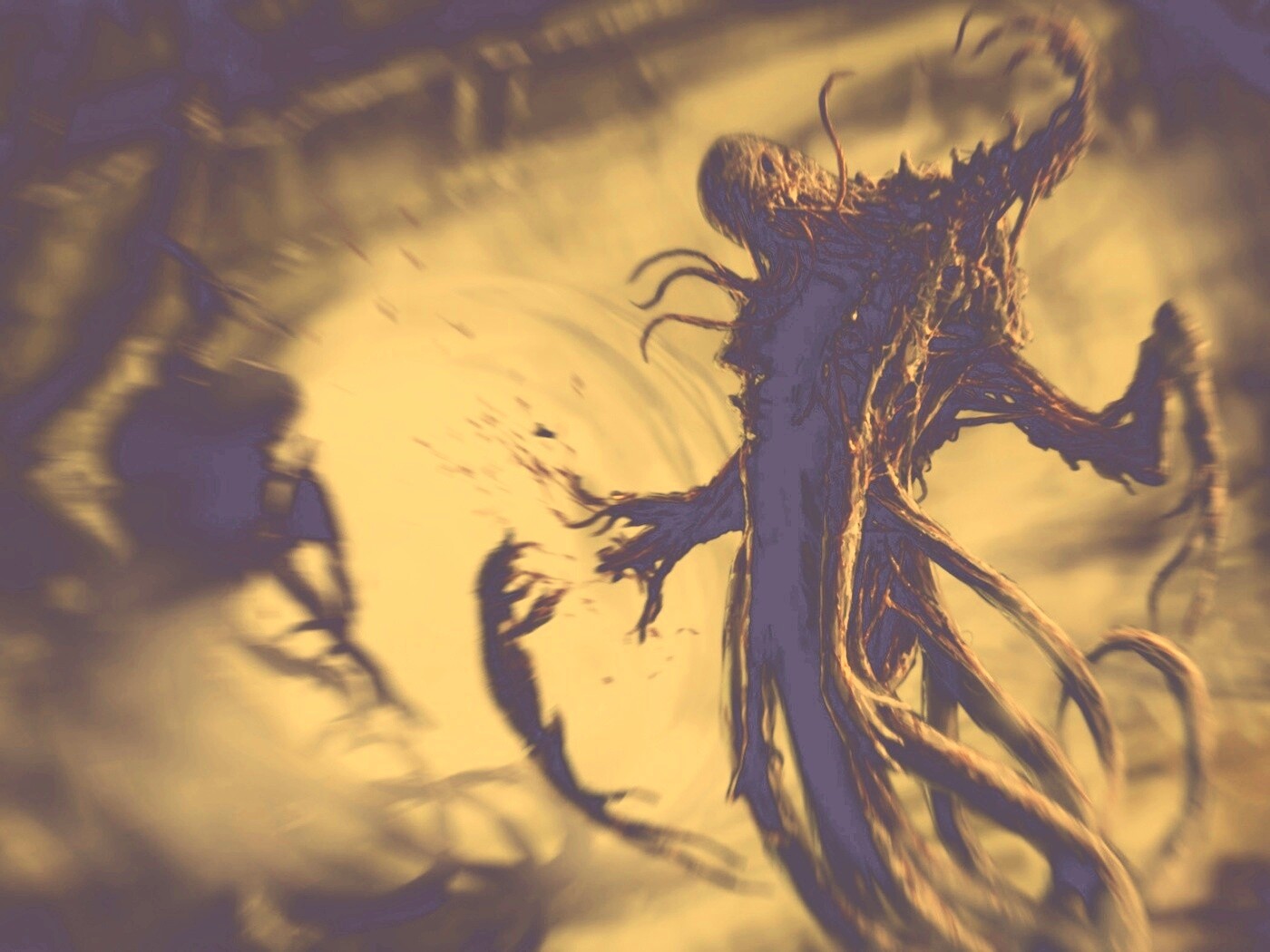 Монстр из Dead Space обои