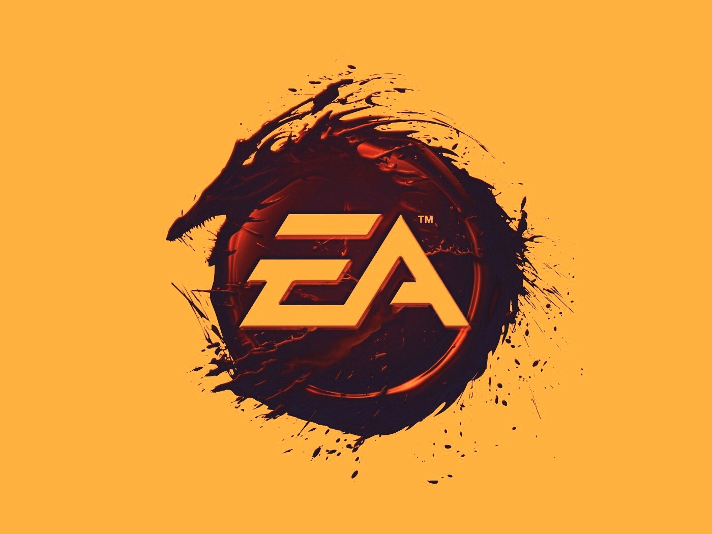 Логотип Electronic Arts из Dragon Age обои