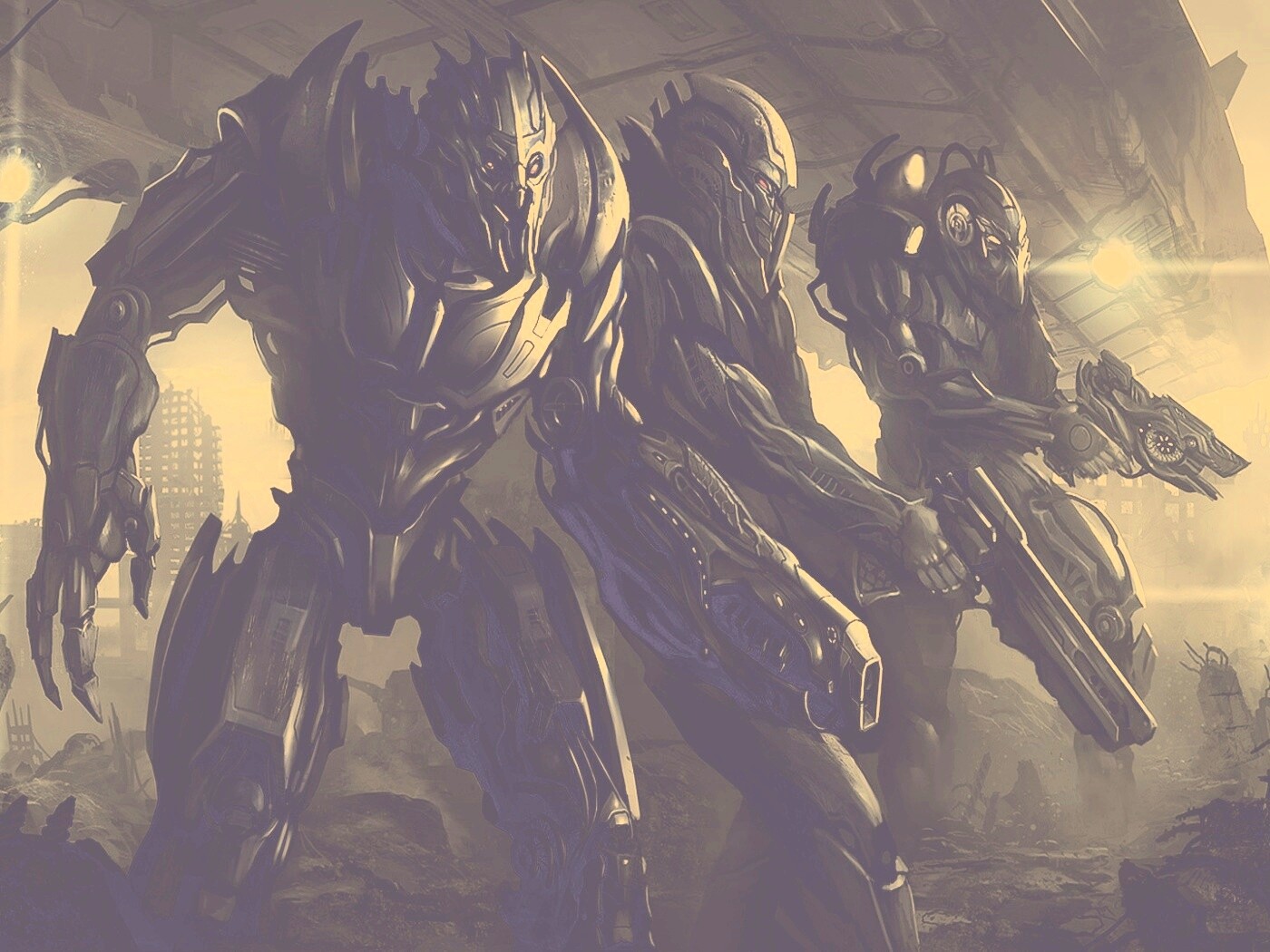 Нападение на землю обои