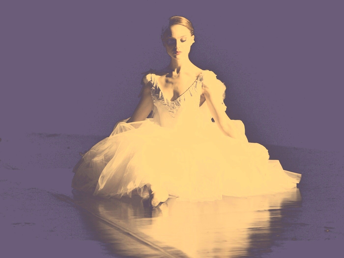 Черный лебедь обои