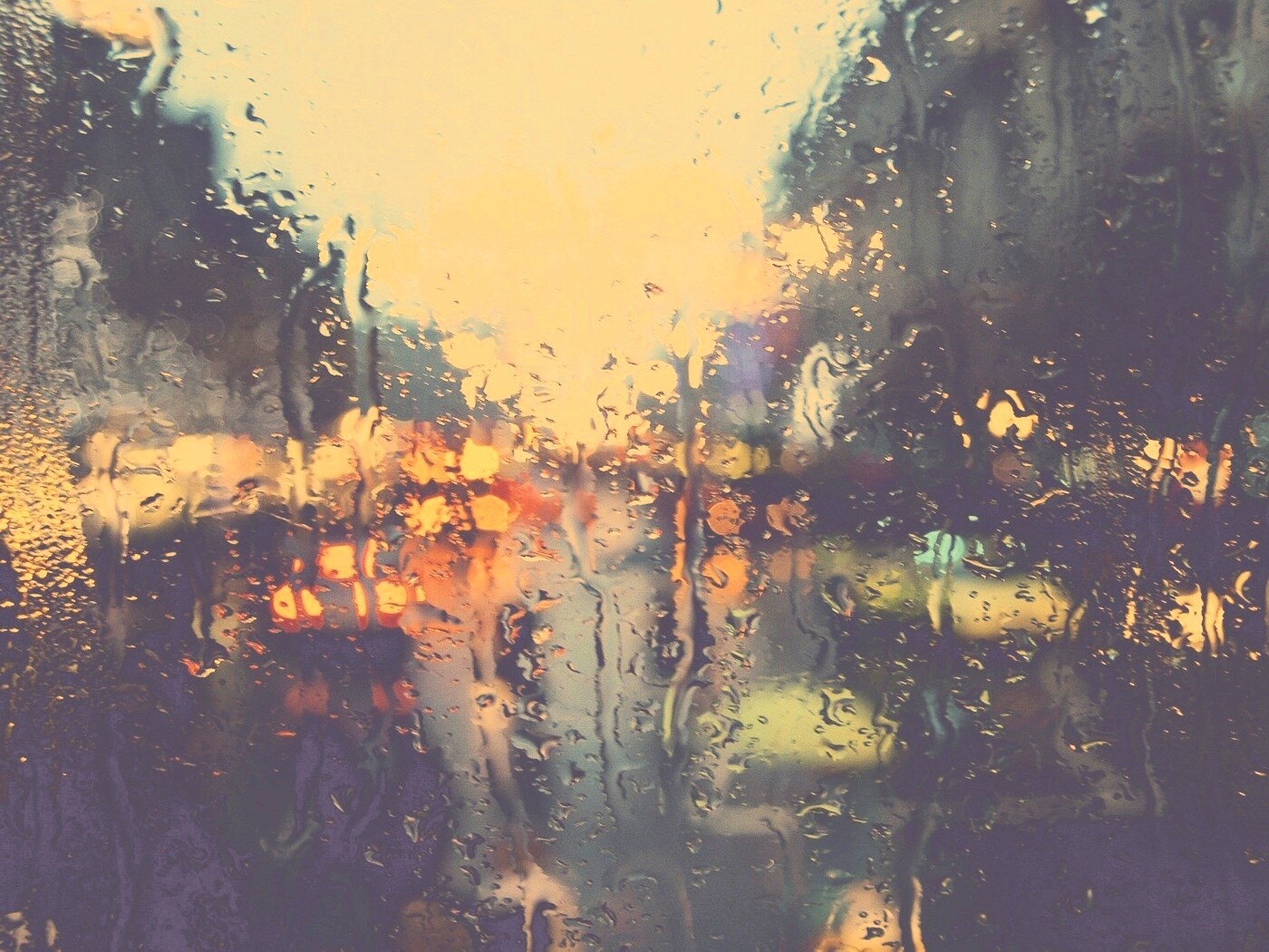 После дождя обои