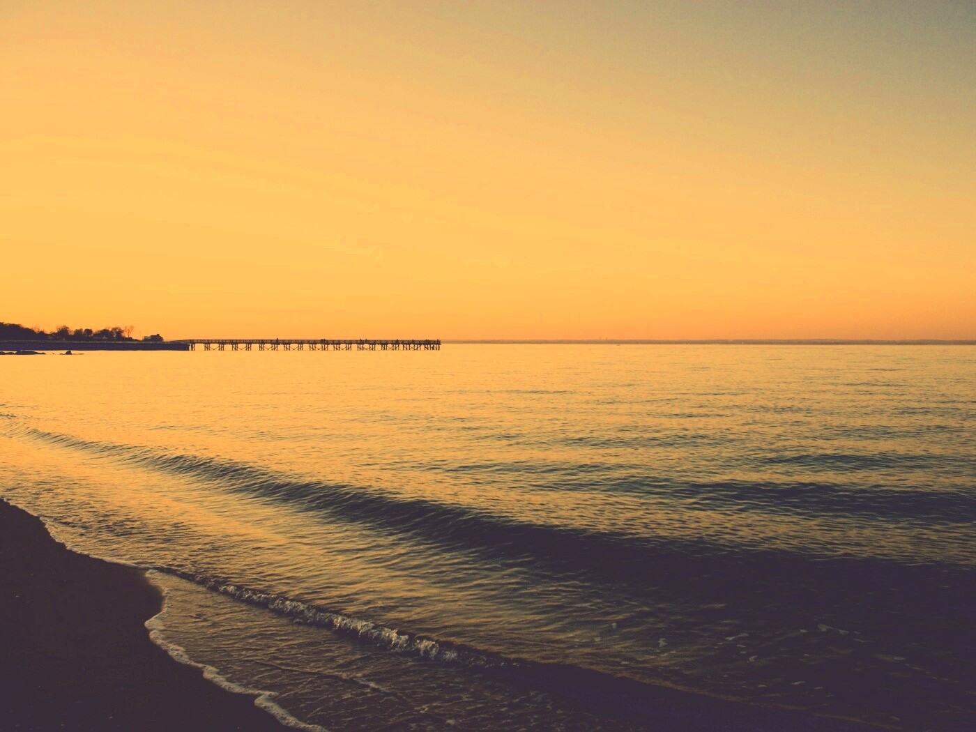 Причал обои