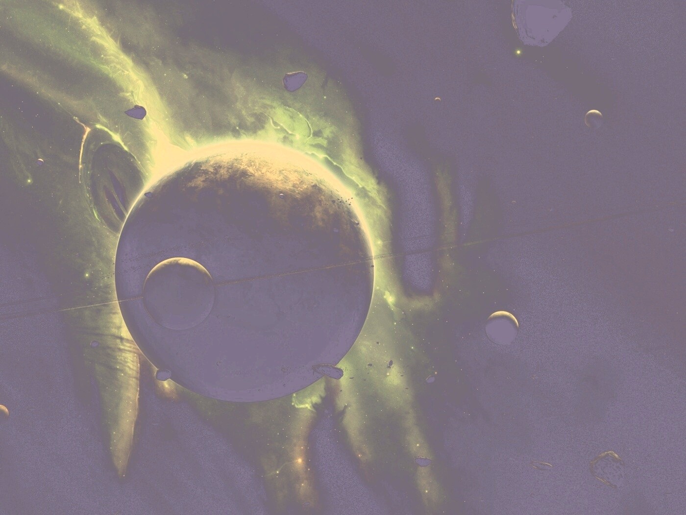 Неизвестная планета обои