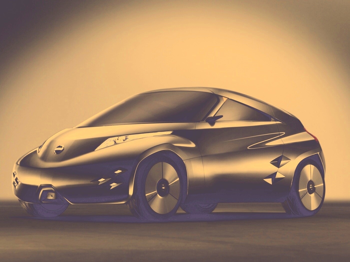 Концепт nissan обои