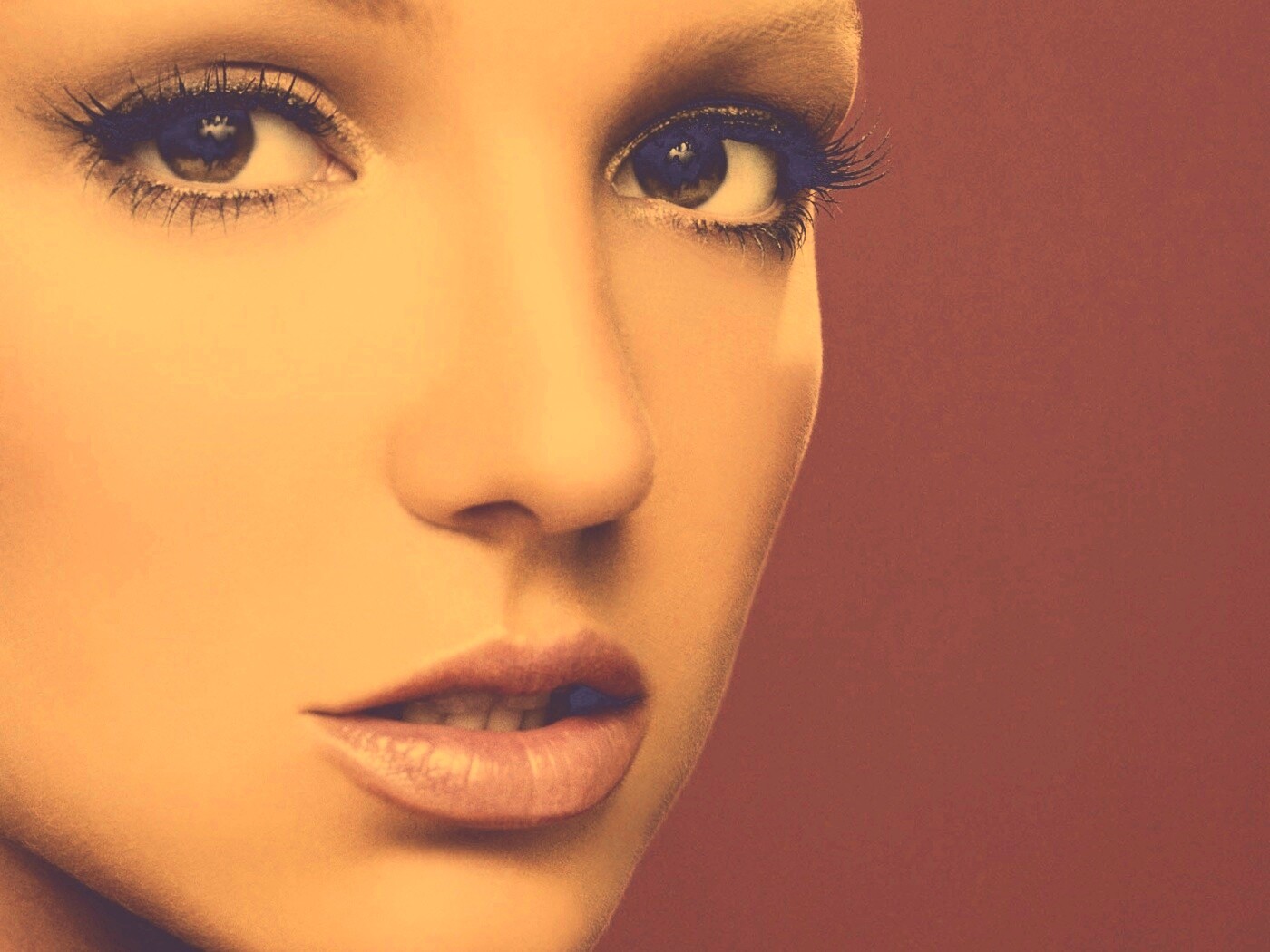 Лицо Бритни обои