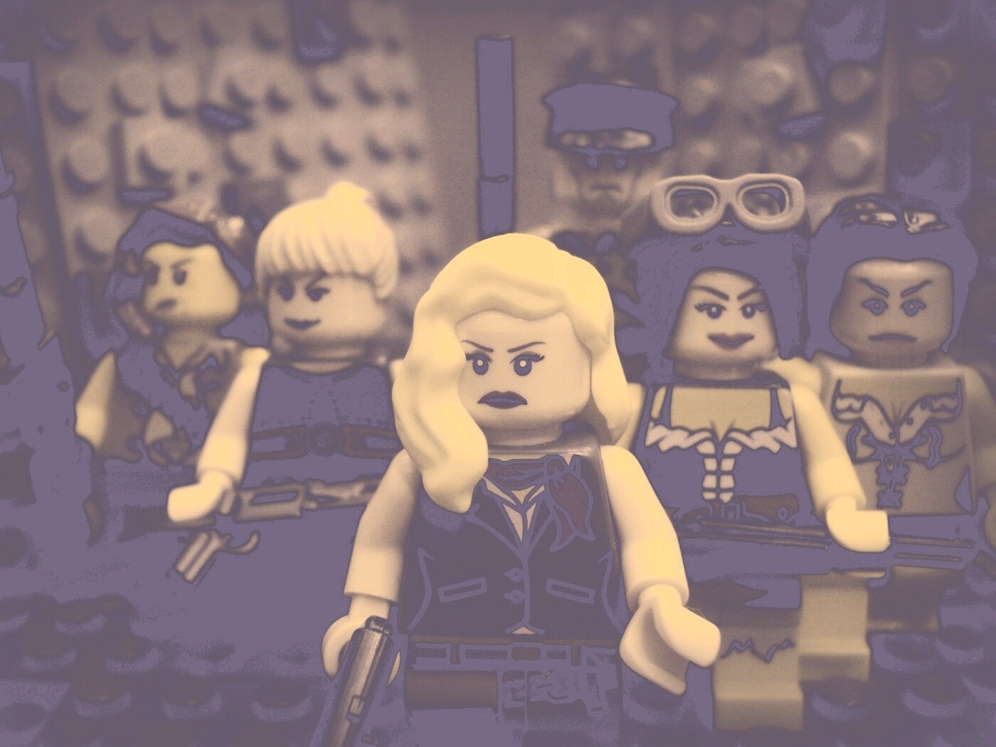 Sucker Punch в мире Lego обои