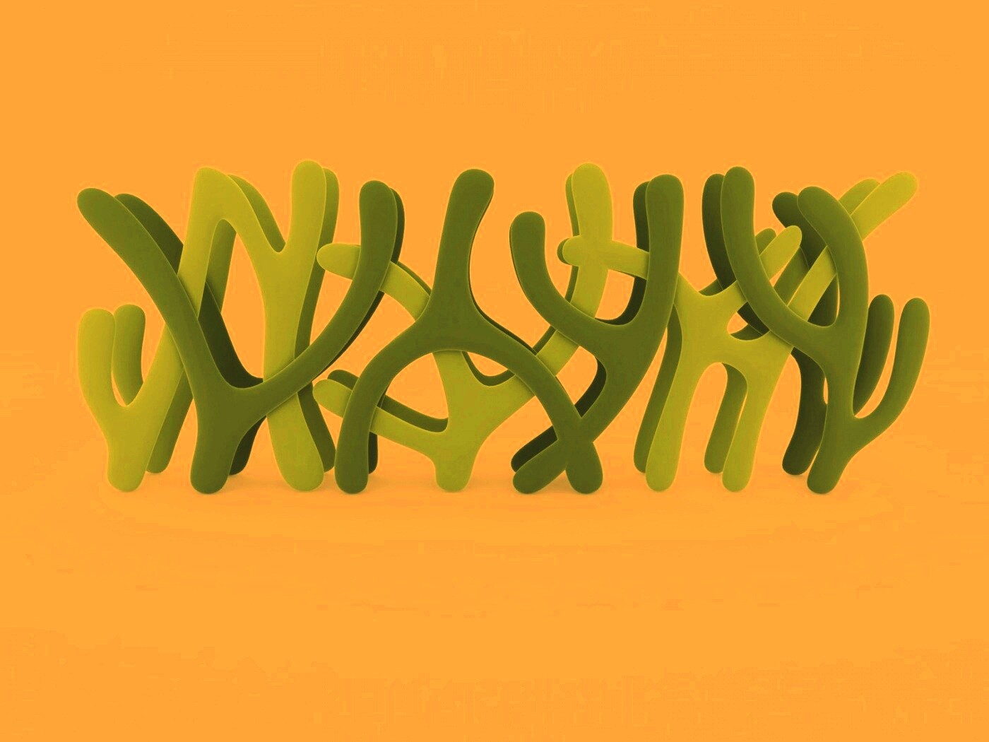 Абстрактные растения обои