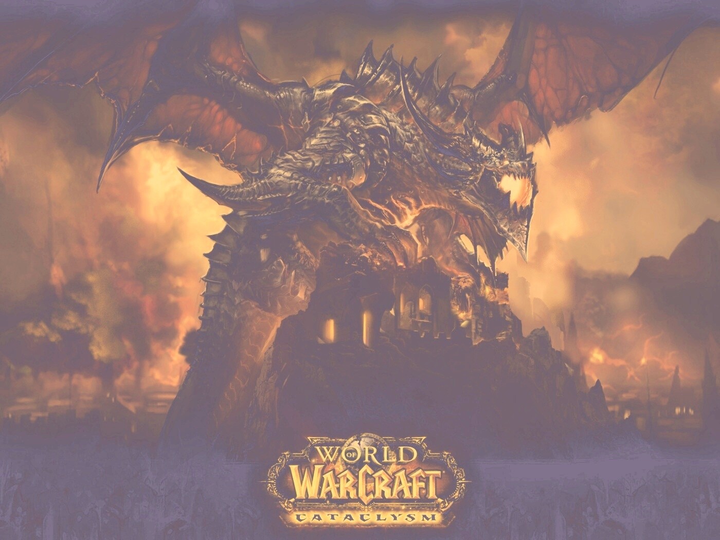 Дракон из WoW обои