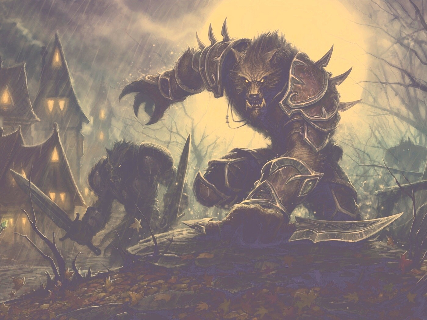 Оборотни уже в вашем городе обои