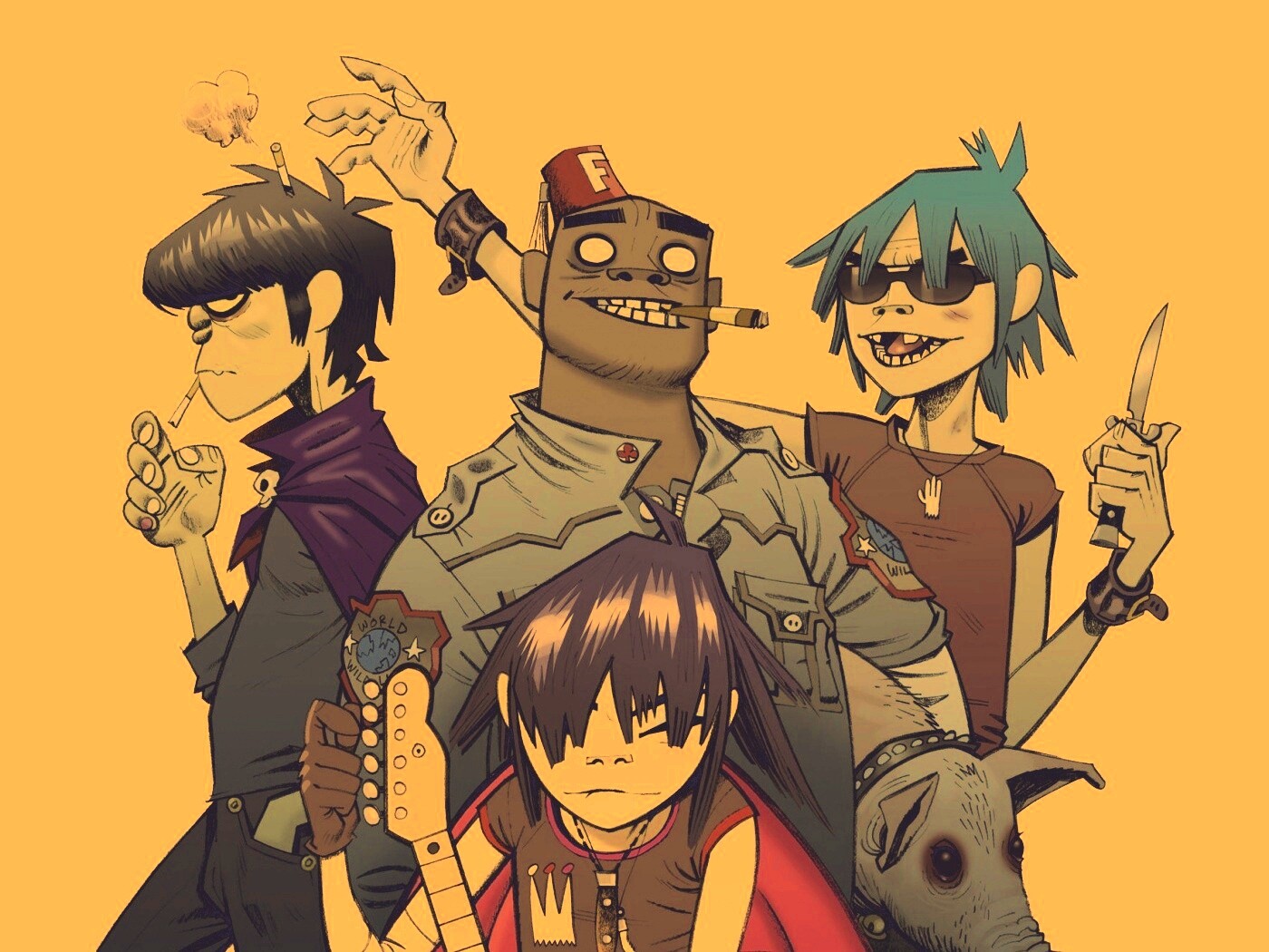 Gorillaz обои