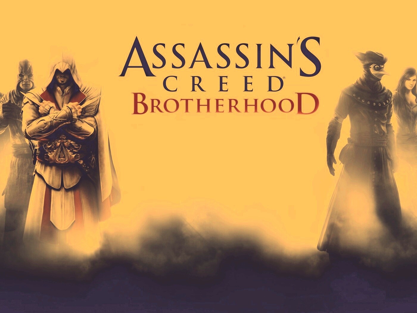 Персонажи игры Assasin"s Creed Brotherhood обои