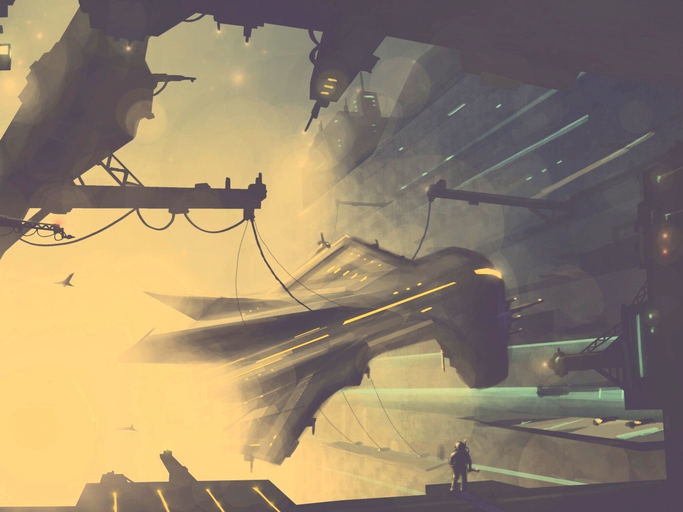 Космопорт обои