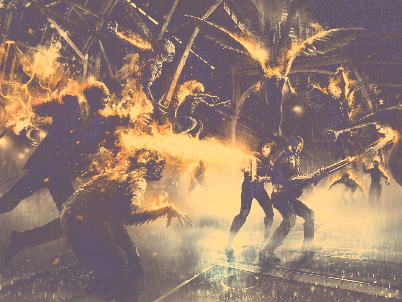 Игровой фанарт обои