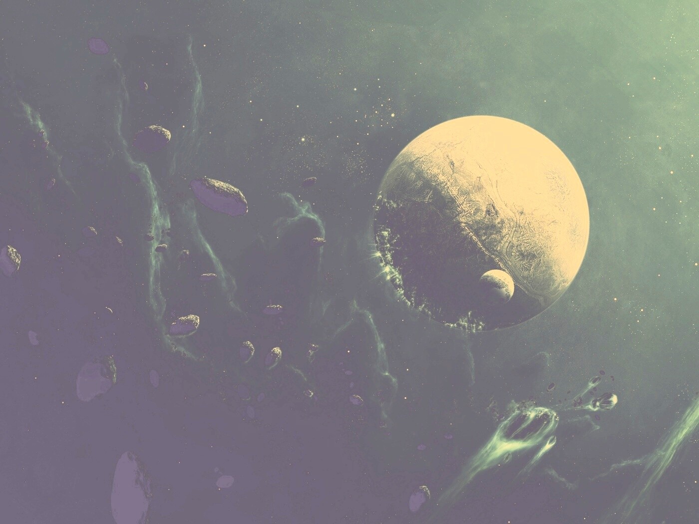 Глубины необъятного космоса обои