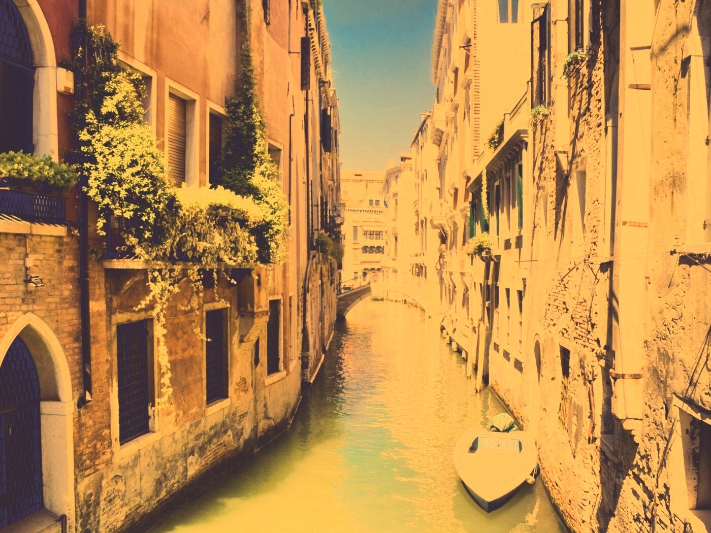 Венецианская улочка обои